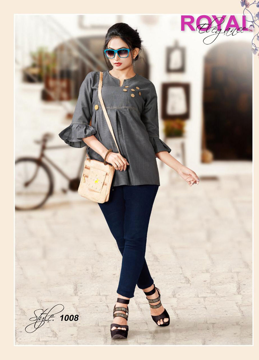 Western Top Kayra Lifestyle Maya Slub Ladies Top Western Top Kayra Lifestyle Maya Slub Ladies Top